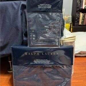 Ralph Lauren Midnight Blue Pillowcases